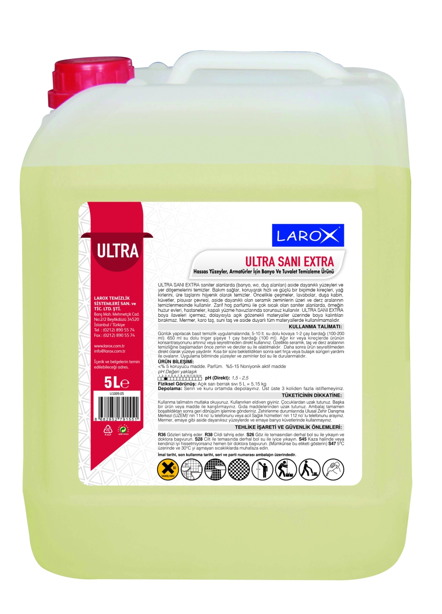 ULTRA SANI EXTRA Acidic Bathroom Cleaning Agent